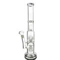 Doppel-Matrix-Perkolatoren Hookah-Glas-Rauch-Wasser-Rohre (ES-GB-340)